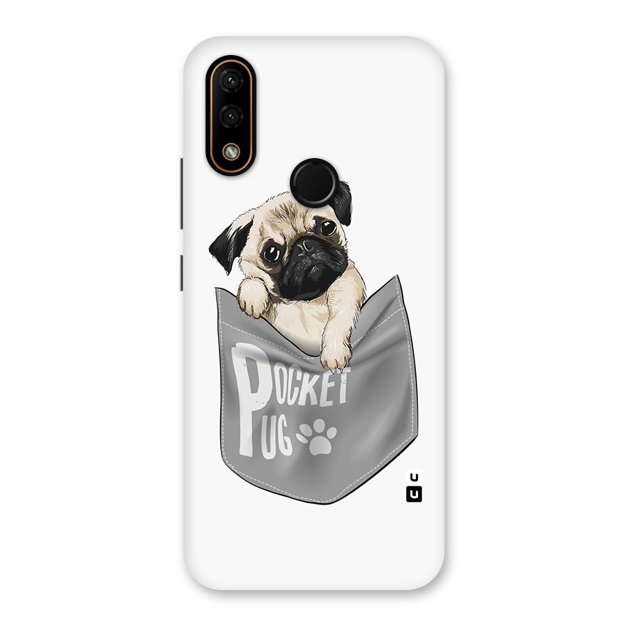 Pocket Pug Back Case for Lenovo A6 Note