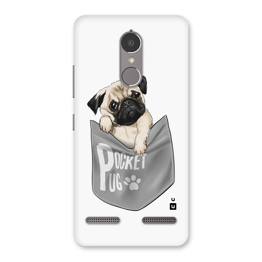 Pocket Pug Back Case for Lenovo K6