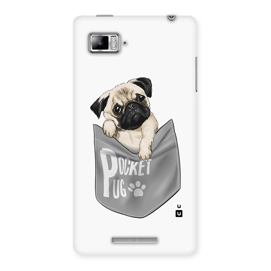 Pocket Pug Back Case for Lenovo Vibe Z K910