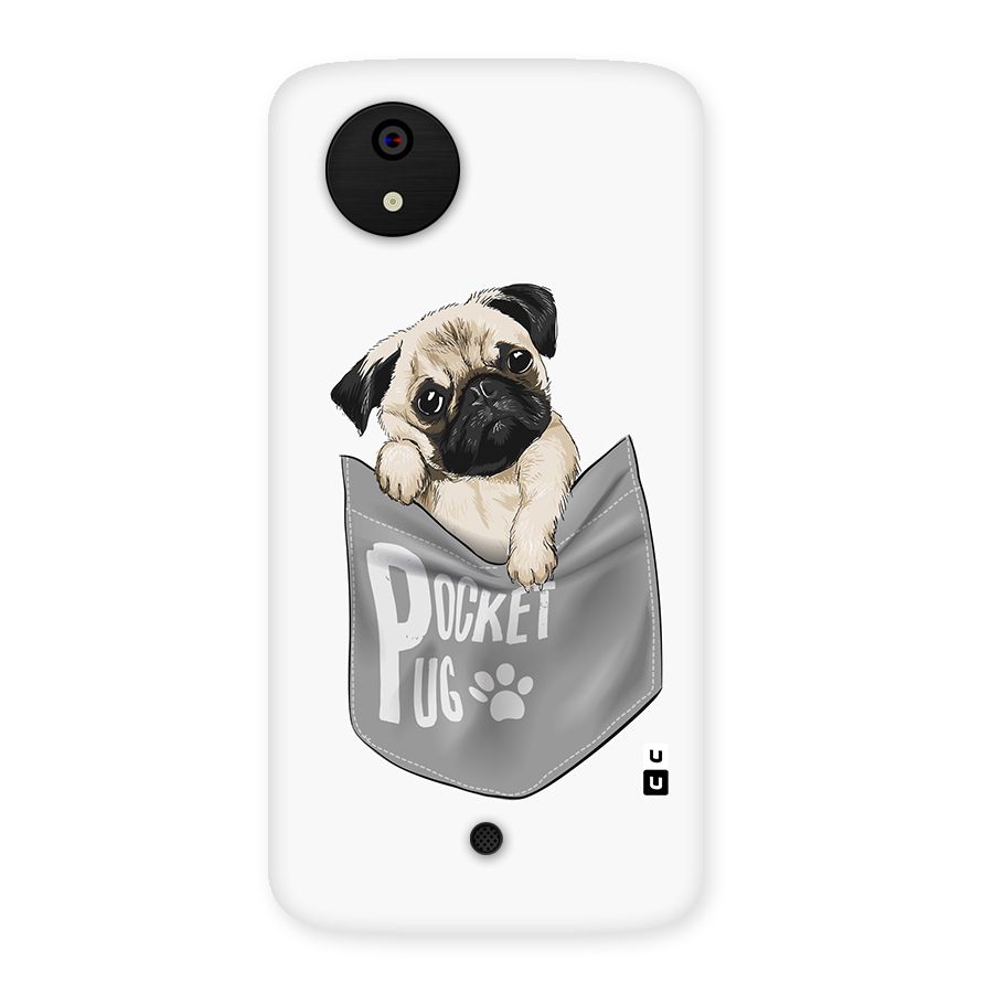 Pocket Pug Back Case for Micromax Canvas A1