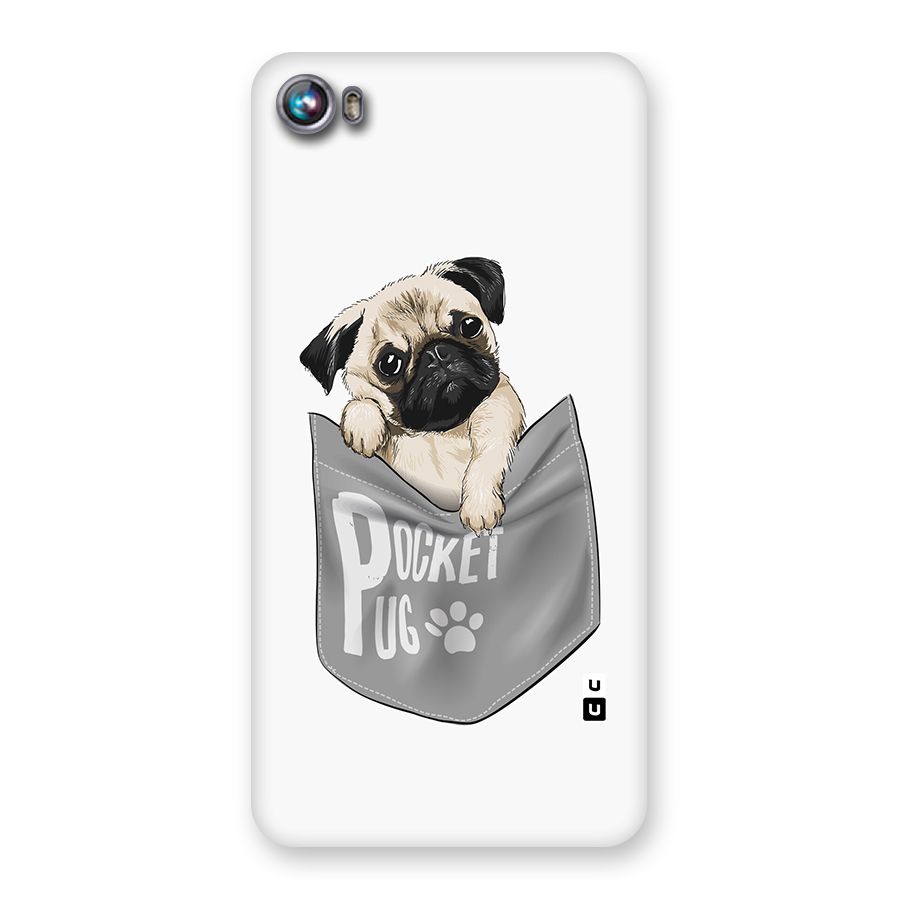 Pocket Pug Back Case for Micromax Canvas Fire 4 A107