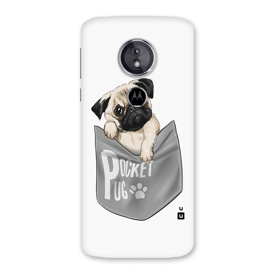 Pocket Pug Back Case for Moto E5
