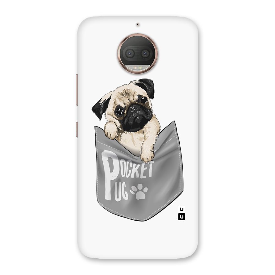 Pocket Pug Back Case for Moto G5s Plus