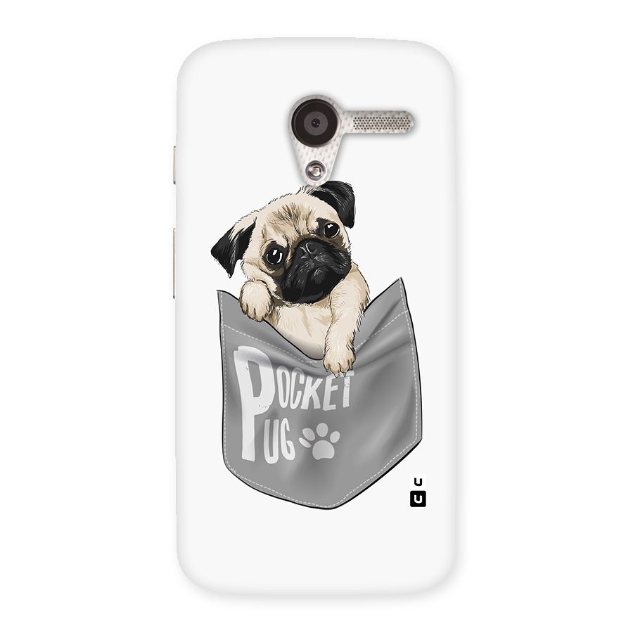 Pocket Pug Back Case for Moto X