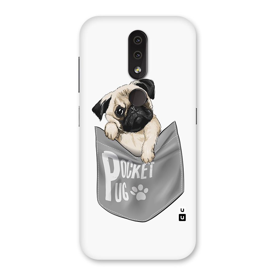Pocket Pug Back Case for Nokia 4.2