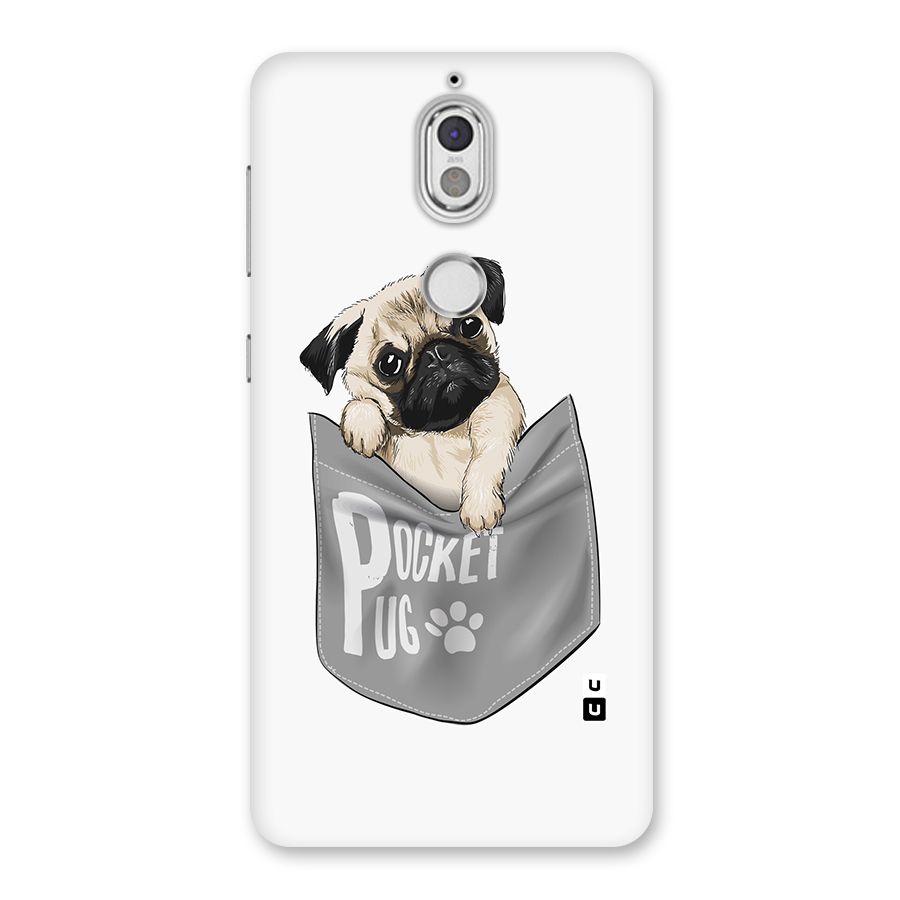Pocket Pug Back Case for Nokia 7