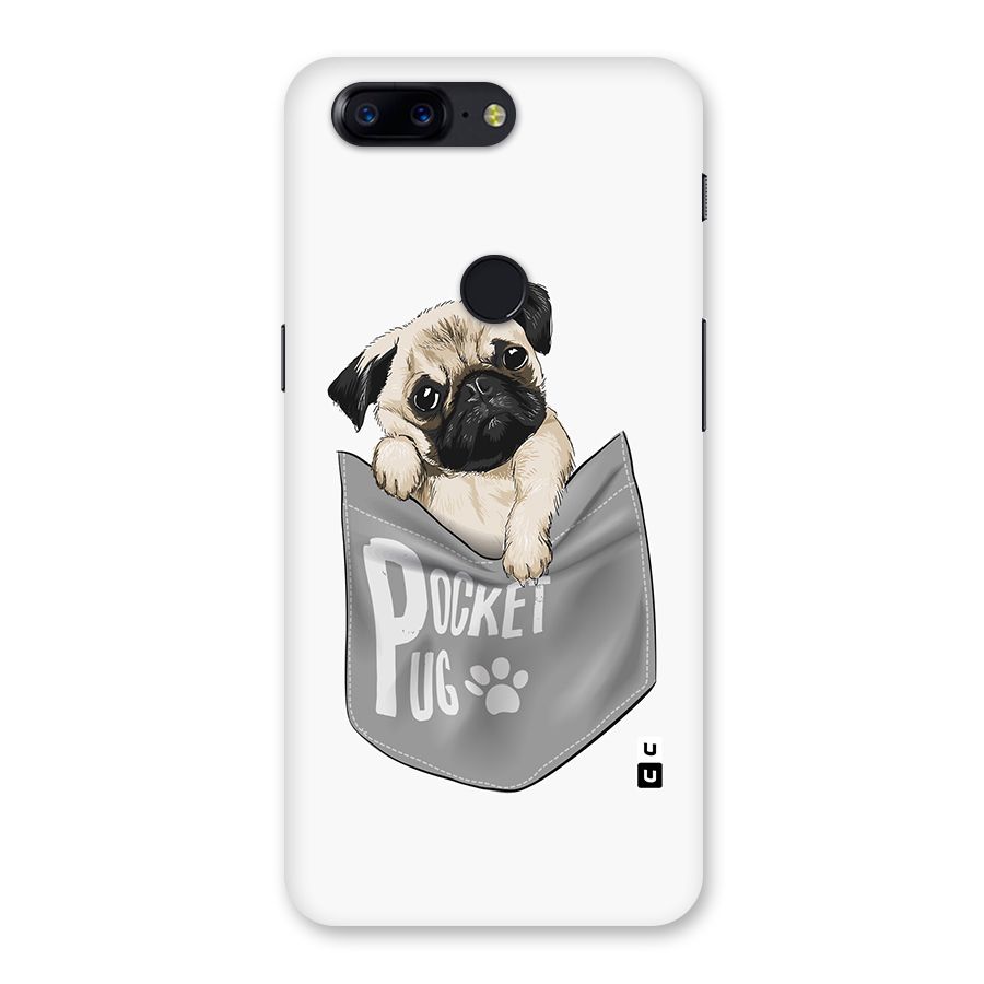 Pocket Pug Back Case for OnePlus 5T
