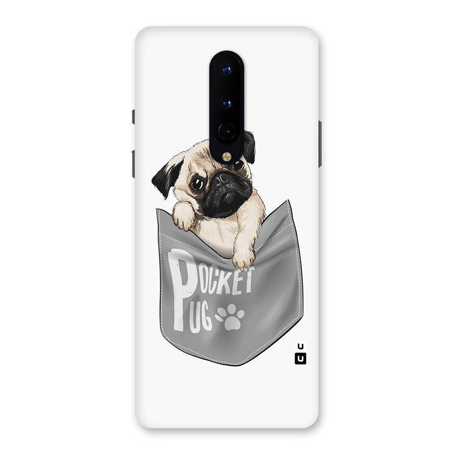 Pocket Pug Back Case for OnePlus 8