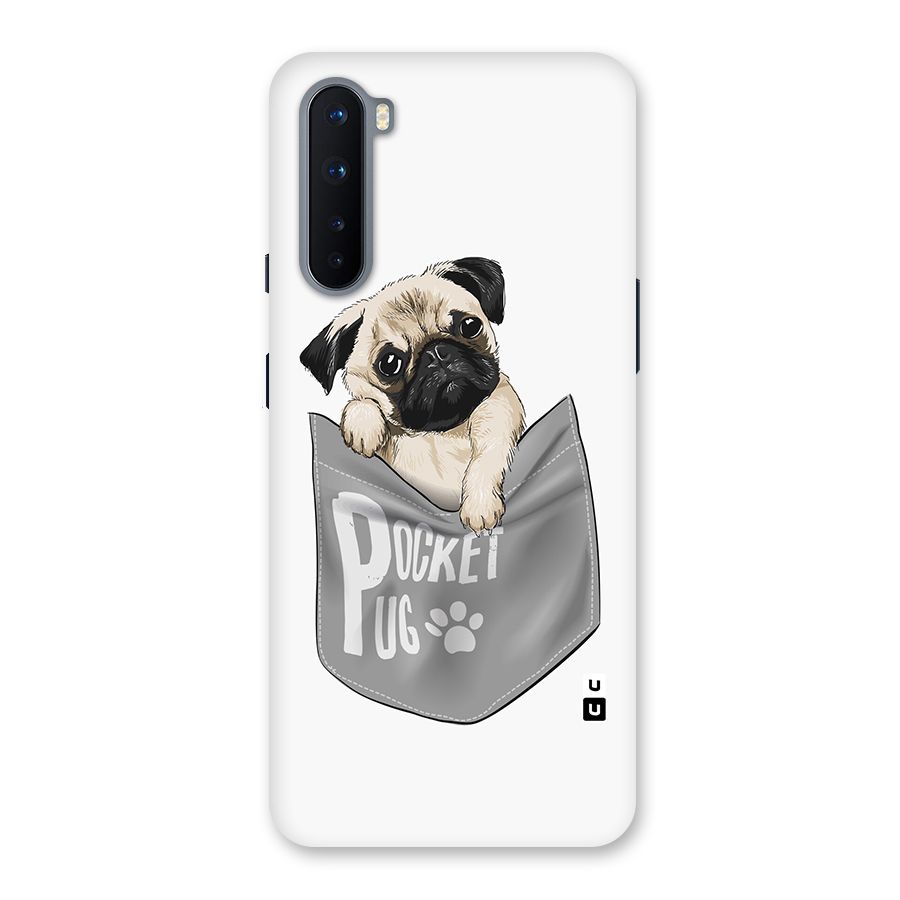Pocket Pug Back Case for OnePlus Nord