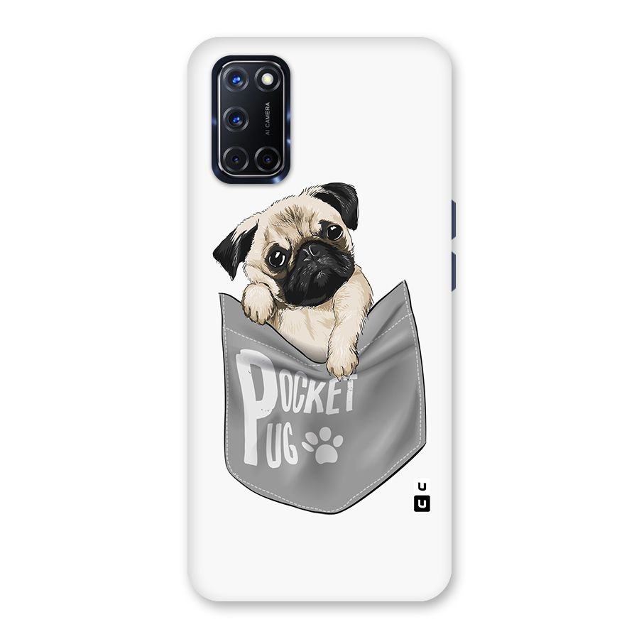 Pocket Pug Back Case for Oppo A52