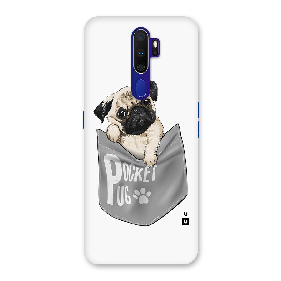Pocket Pug Back Case for Oppo A9 (2020)