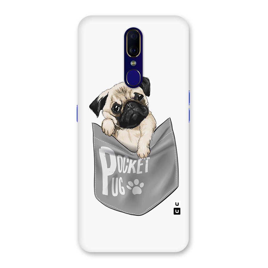 Pocket Pug Back Case for Oppo F11