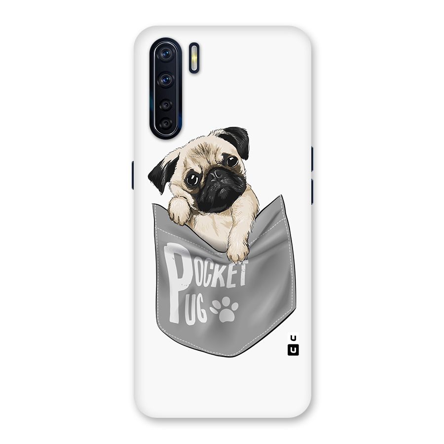 Pocket Pug Back Case for Oppo F15
