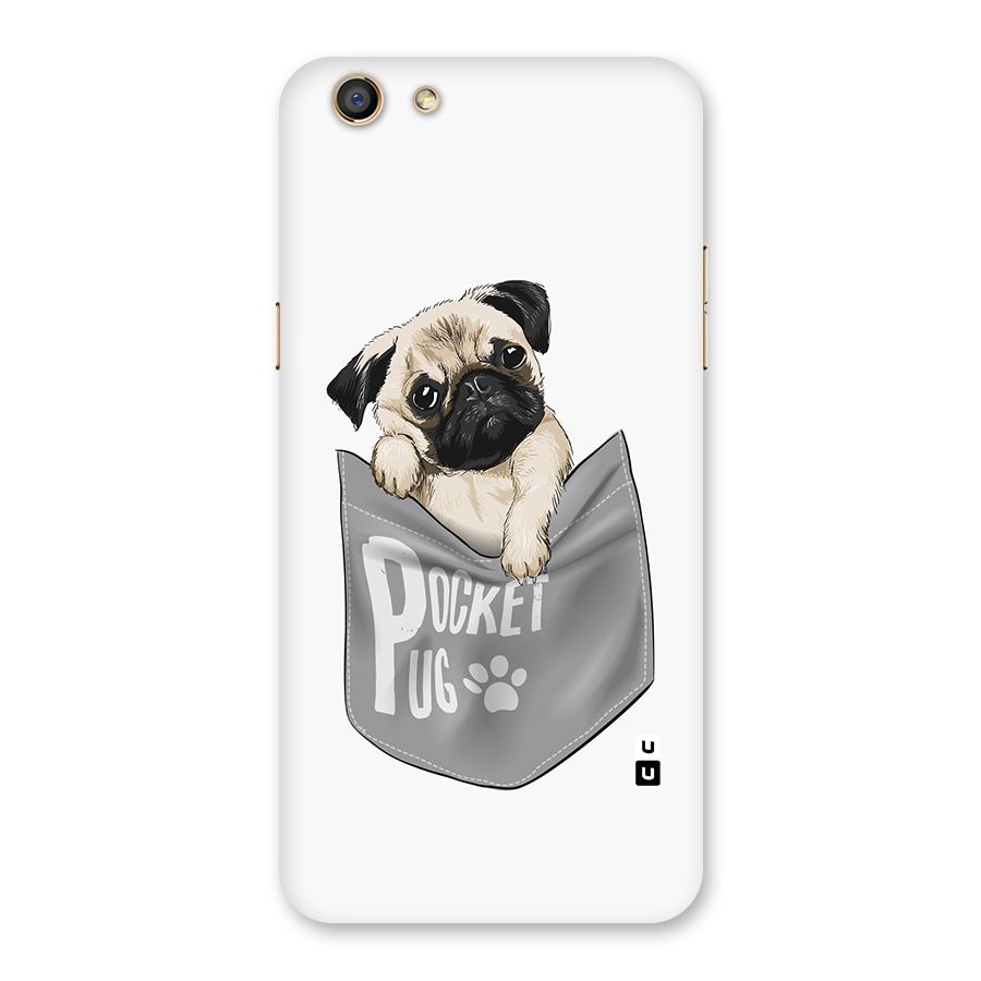 Pocket Pug Back Case for Oppo F3