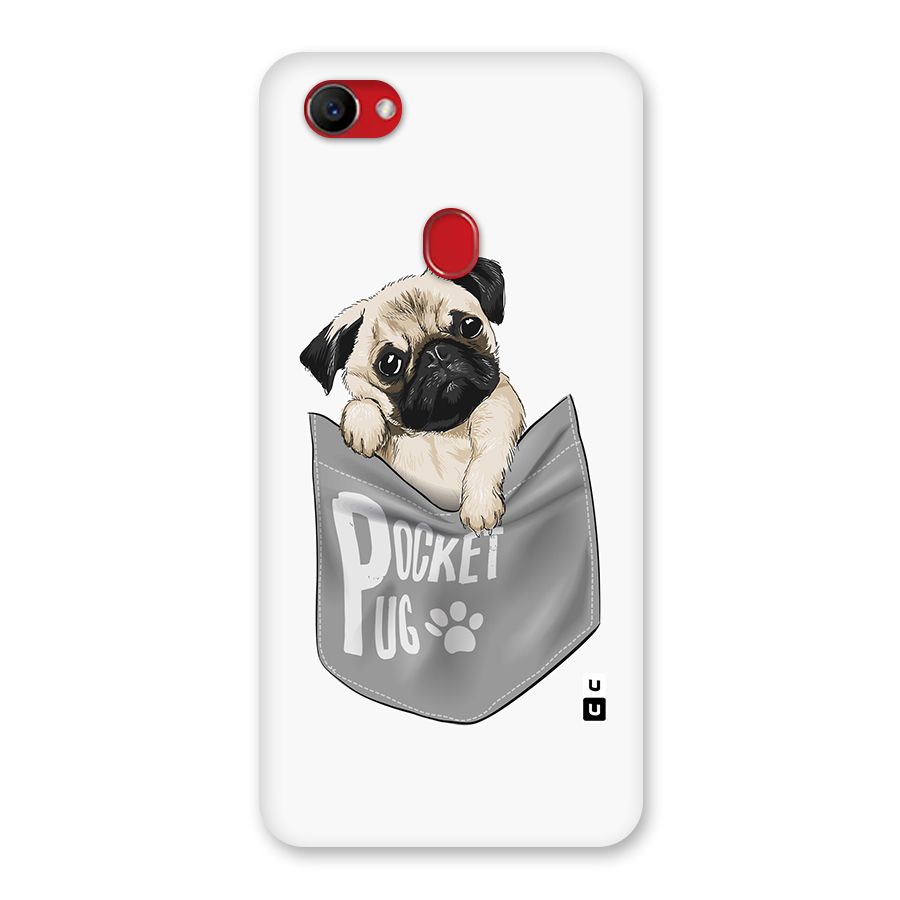 Pocket Pug Back Case for Oppo F7