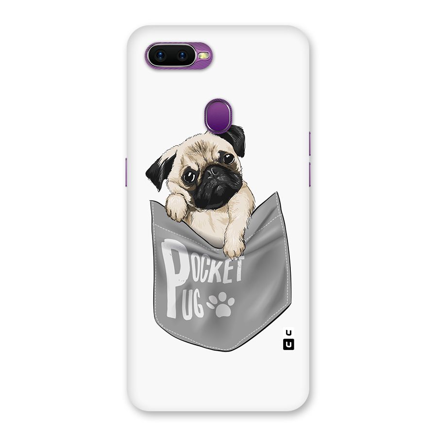 Pocket Pug Back Case for Oppo F9