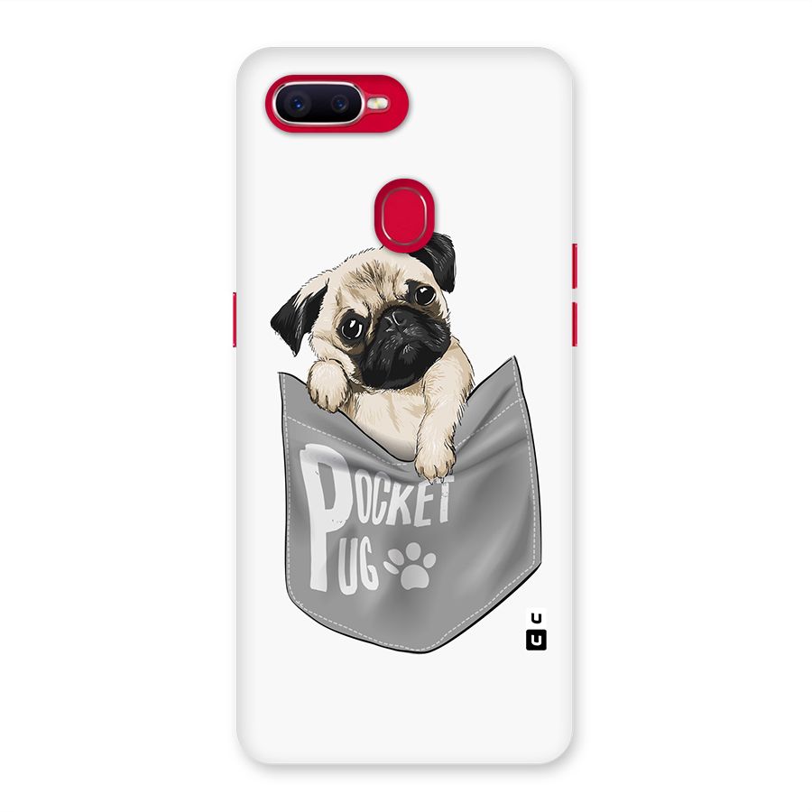 Pocket Pug Back Case for Oppo F9 Pro