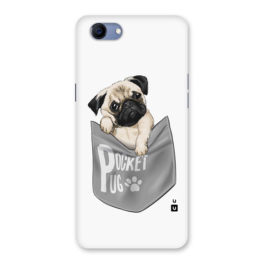 Pocket Pug Back Case for Oppo Realme 1