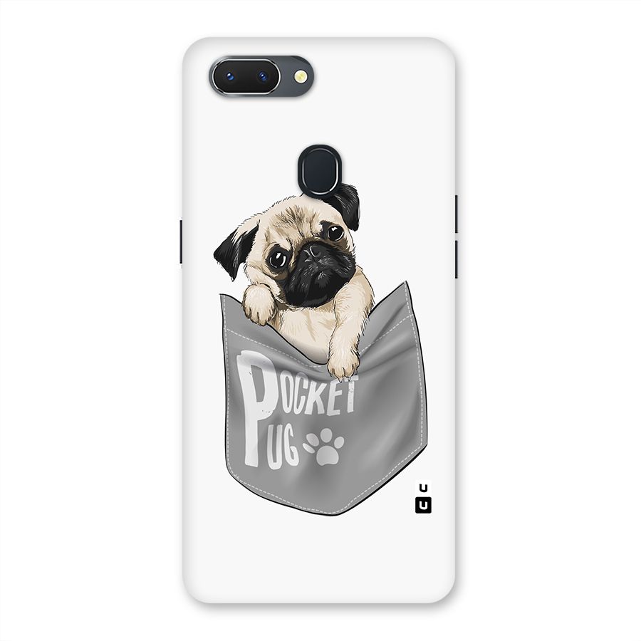 Pocket Pug Back Case for Oppo Realme 2