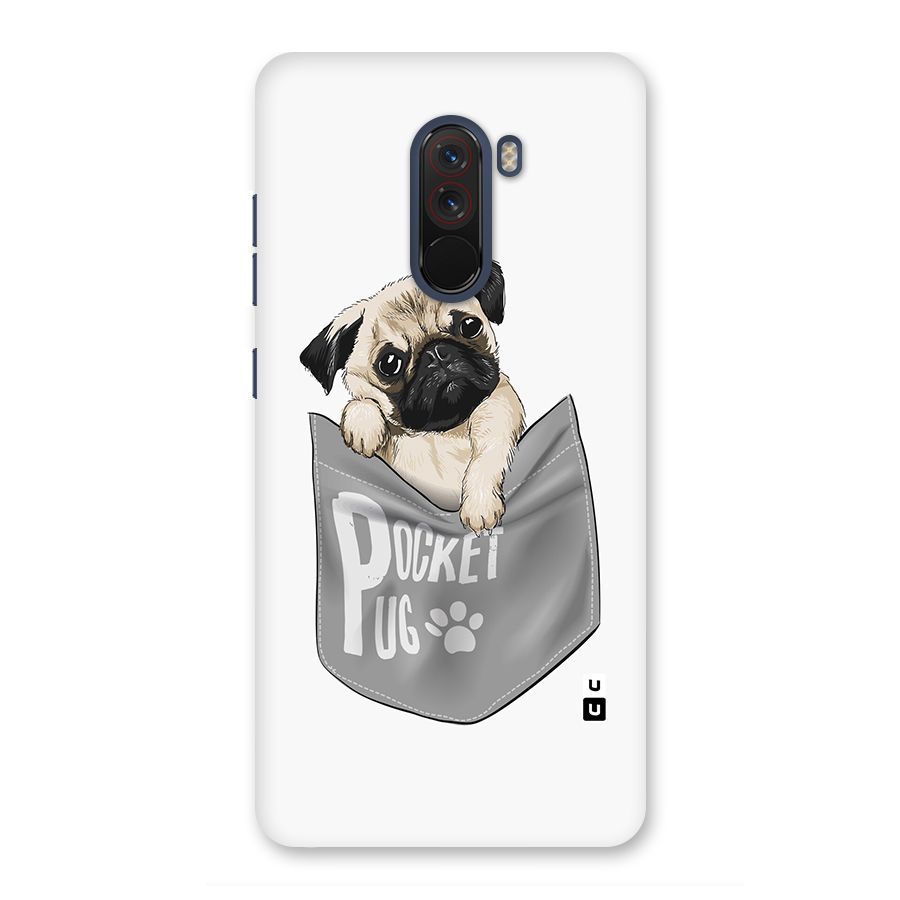 Pocket Pug Back Case for Poco F1