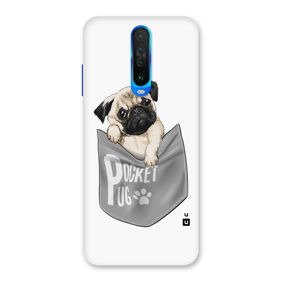 Pocket Pug Back Case for Poco X2