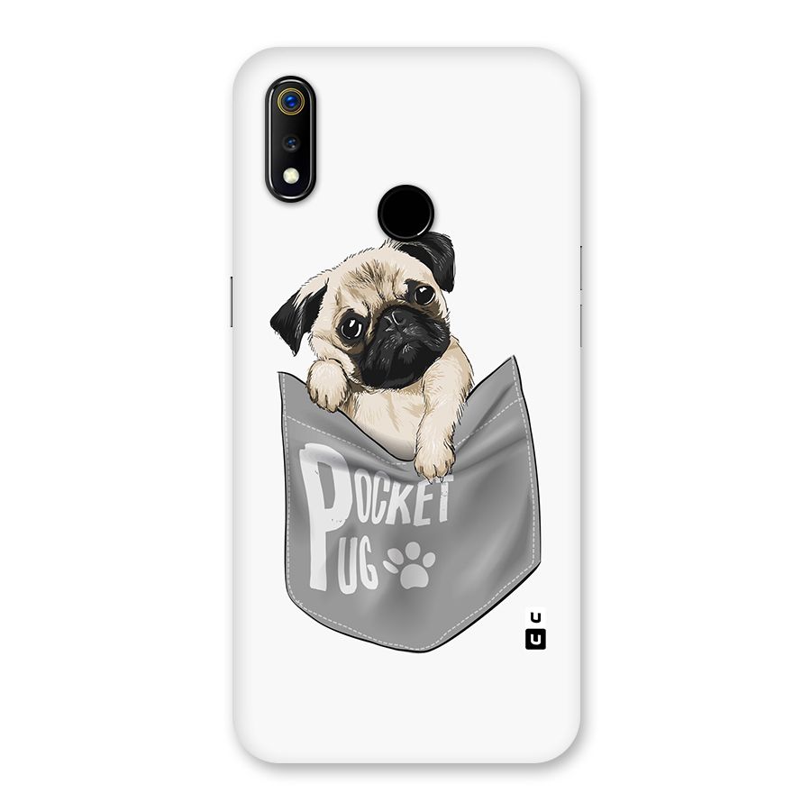 Pocket Pug Back Case for Realme 3