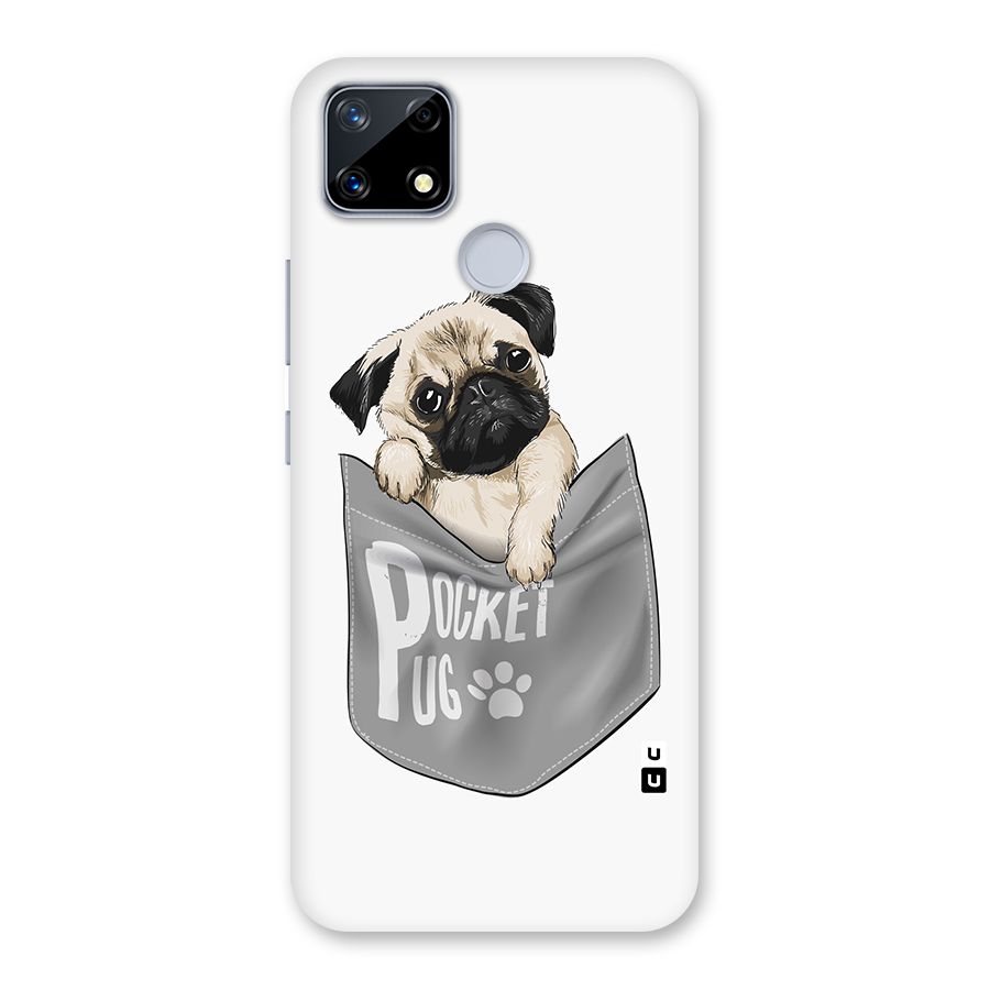 Pocket Pug Back Case for Realme Narzo 20