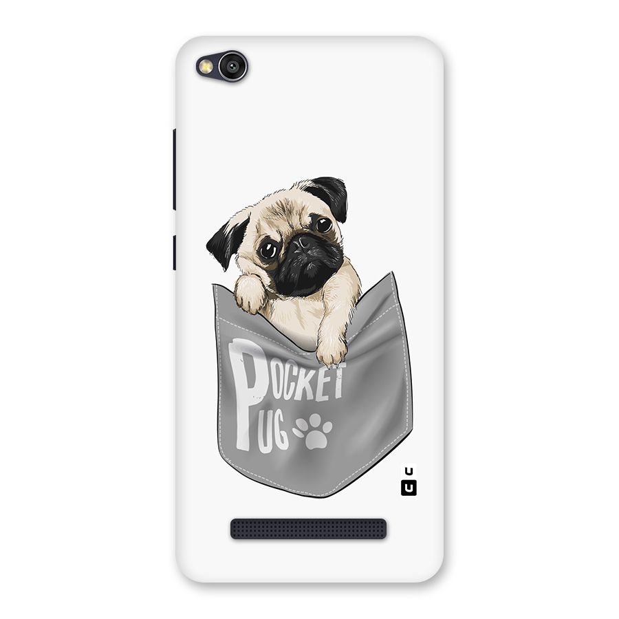 Pocket Pug Back Case for Redmi 4A