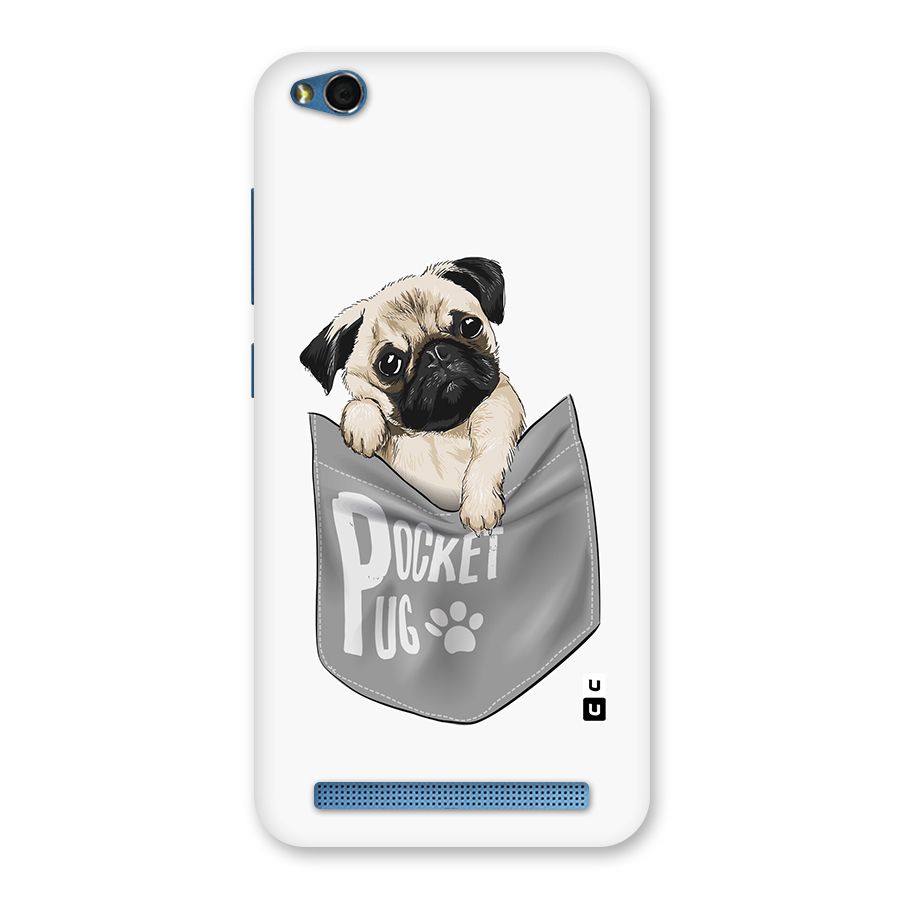 Pocket Pug Back Case for Redmi 5A