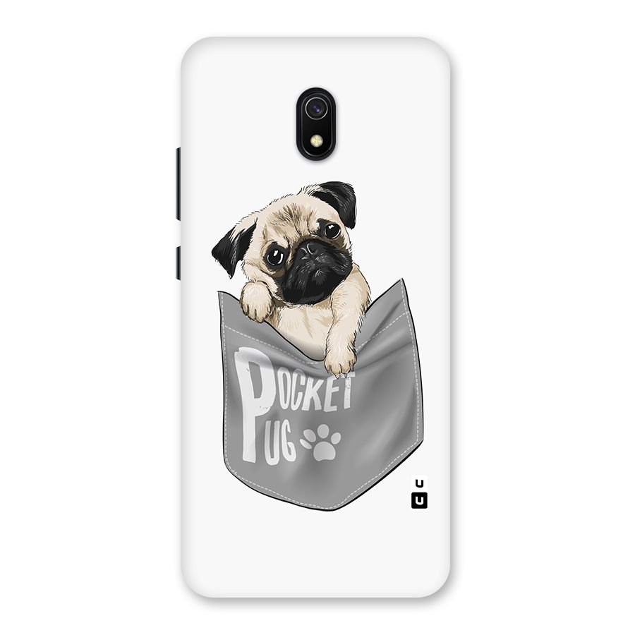 Pocket Pug Back Case for Redmi 8A