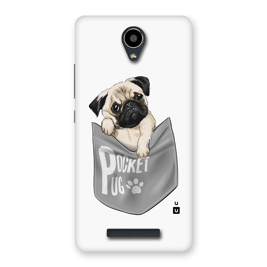Pocket Pug Back Case for Redmi Note 2