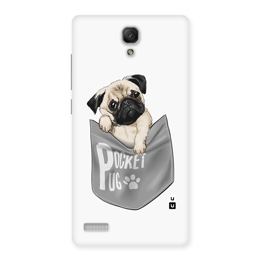 Pocket Pug Back Case for Redmi Note Prime