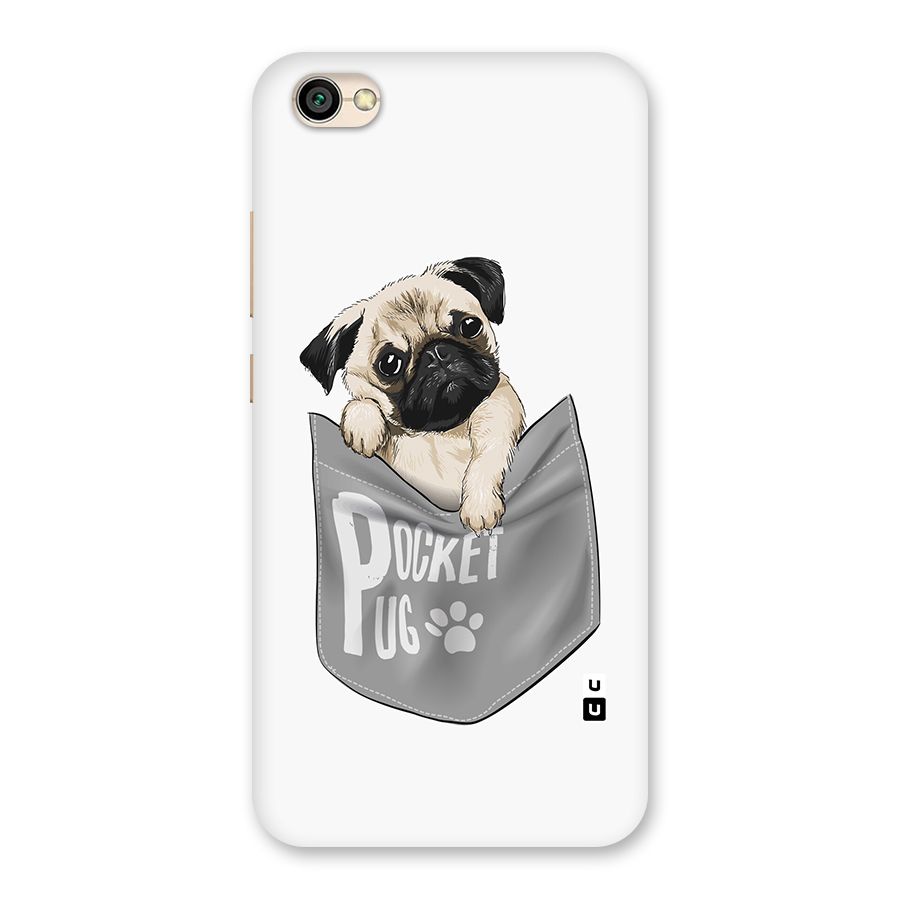 Pocket Pug Back Case for Redmi Y1 Lite