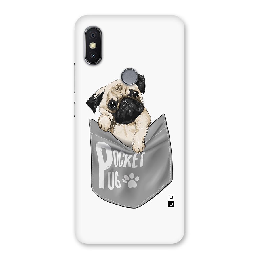 Pocket Pug Back Case for Redmi Y2