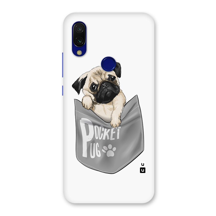 Pocket Pug Back Case for Redmi Y3
