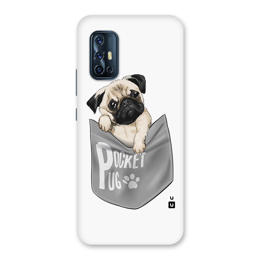 Pocket Pug Back Case for Vivo V17