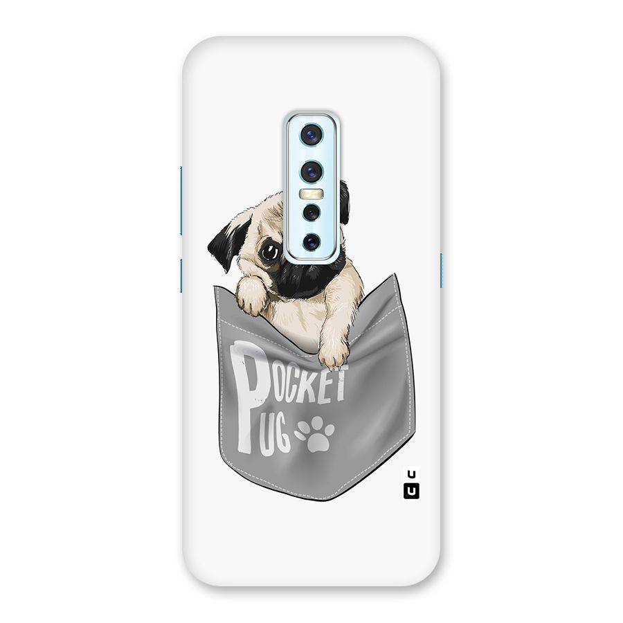 Pocket Pug Back Case for Vivo V17 Pro