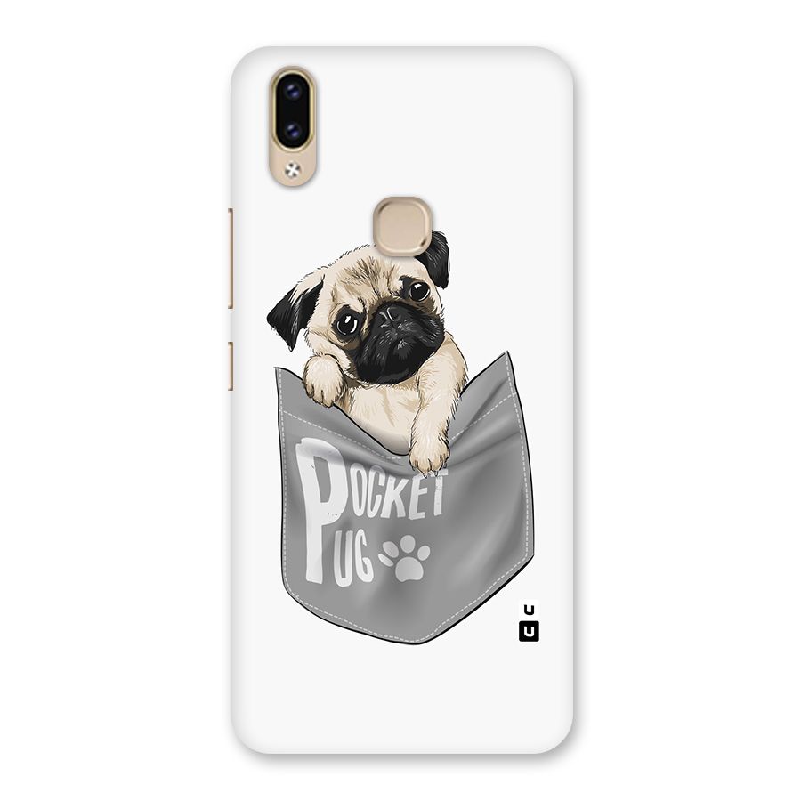 Pocket Pug Back Case for Vivo V9 Youth