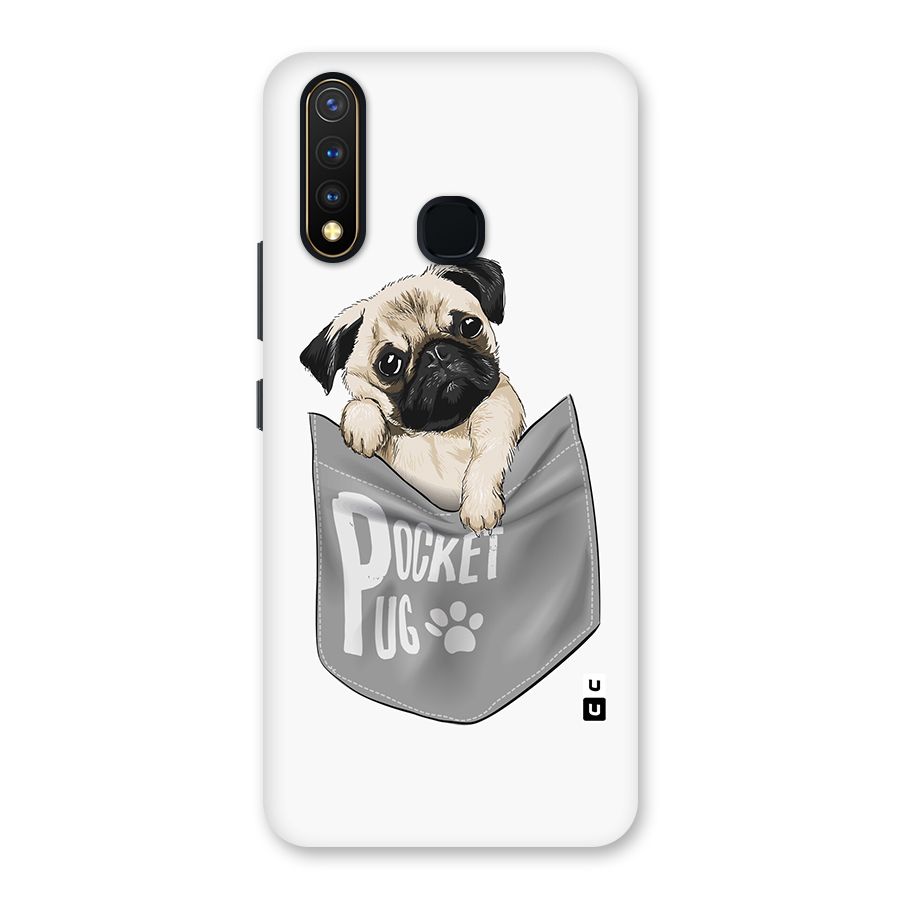 Pocket Pug Back Case for Vivo Y19