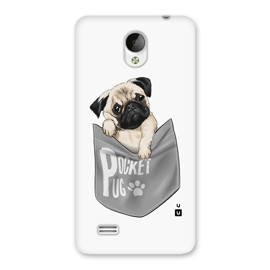 Pocket Pug Back Case for Vivo Y21