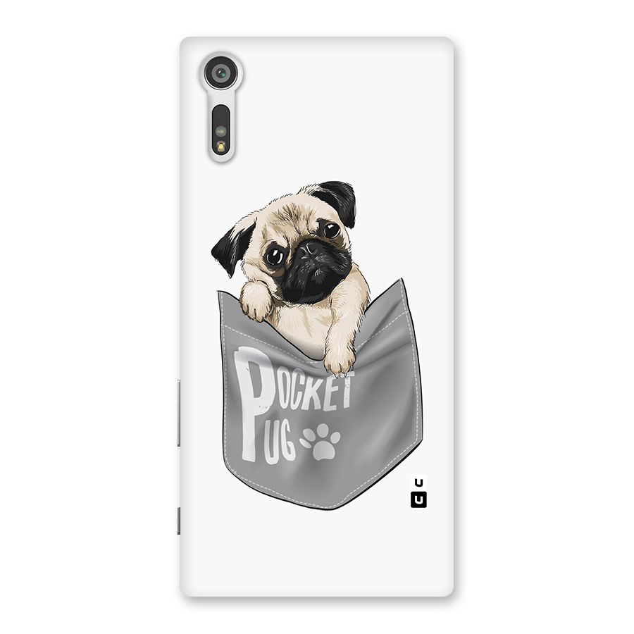 Pocket Pug Back Case for Xperia XZ
