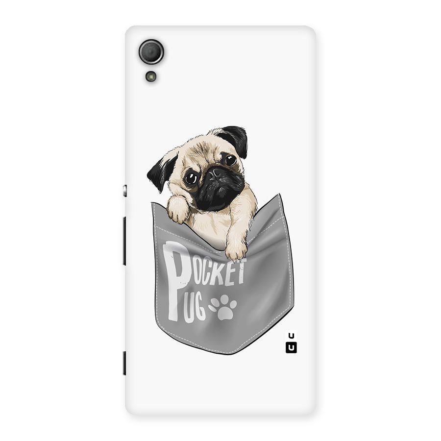 Pocket Pug Back Case for Xperia Z3 Plus