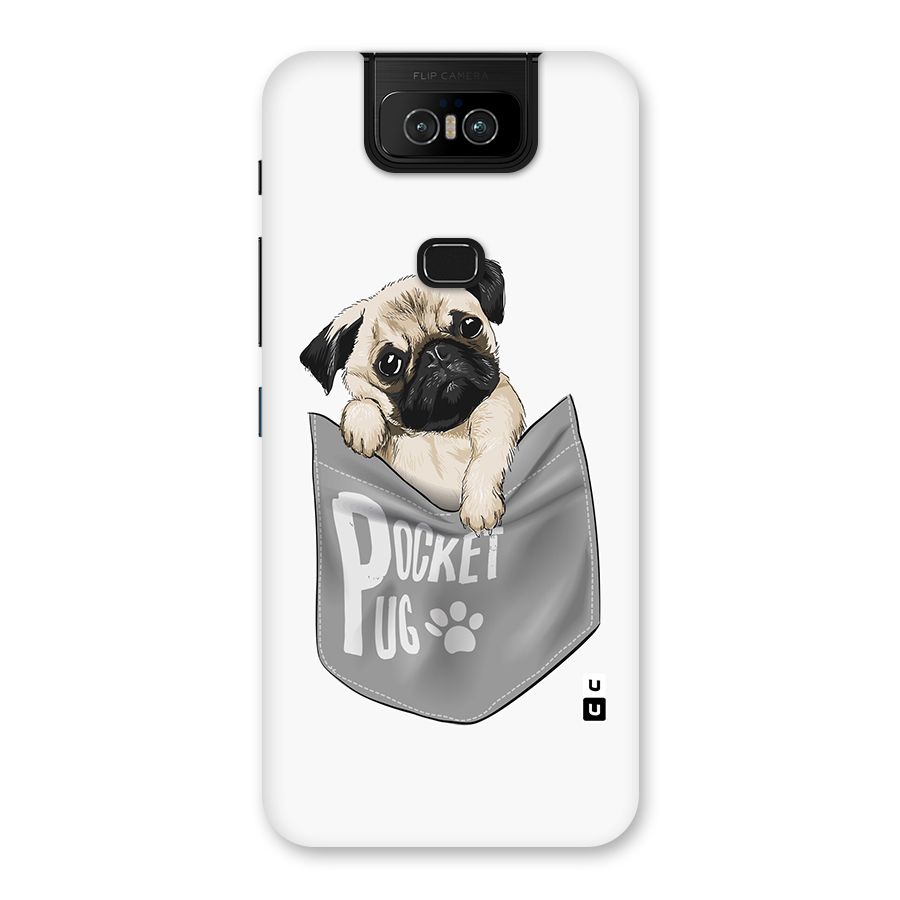Pocket Pug Back Case for Zenfone 6z