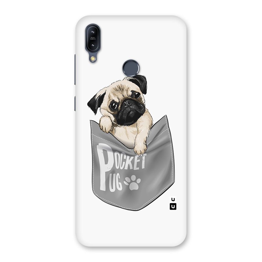 Pocket Pug Back Case for Zenfone Max M2