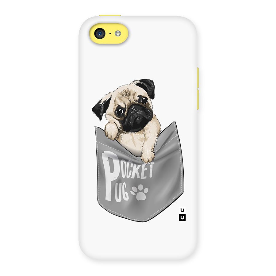 Pocket Pug Back Case for iPhone 5C