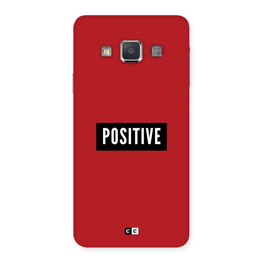 Positive Minimal Back Case for Galaxy A3
