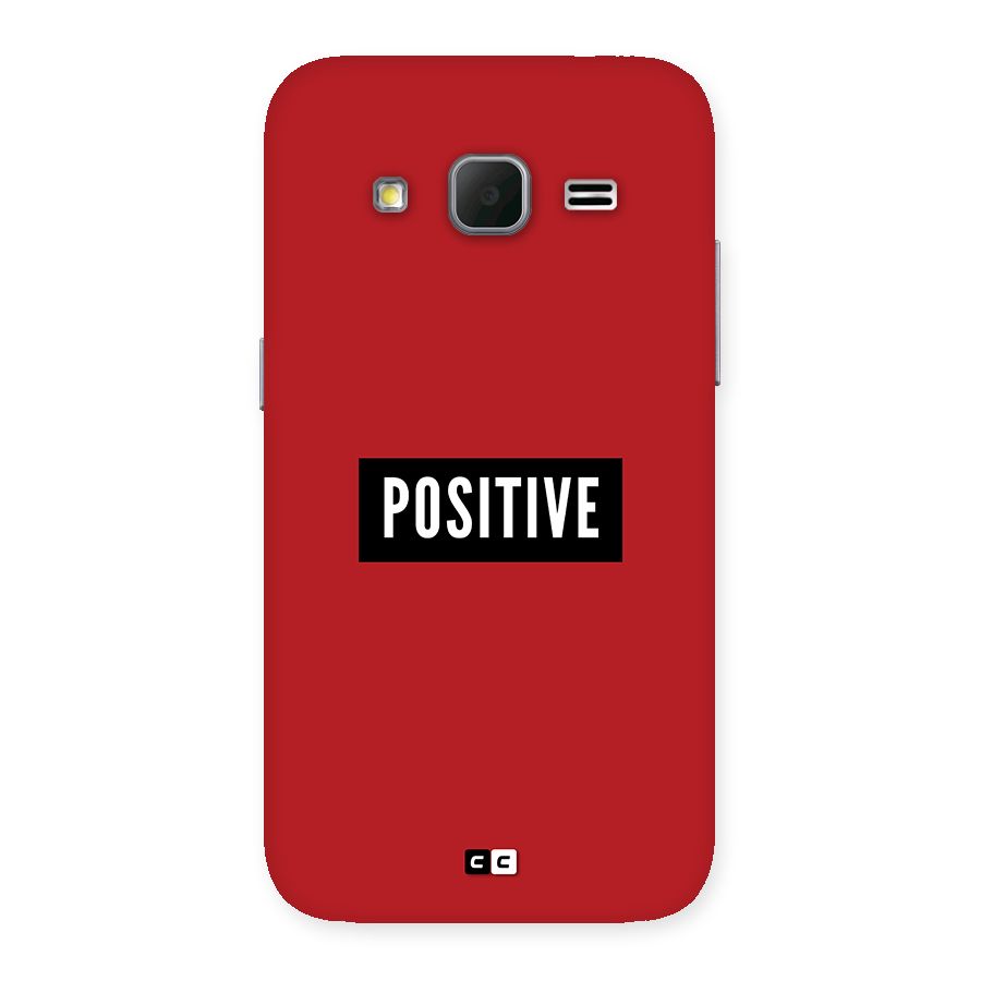 Positive Minimal Back Case for Galaxy Core Prime