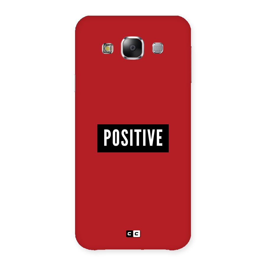 Positive Minimal Back Case for Galaxy E5