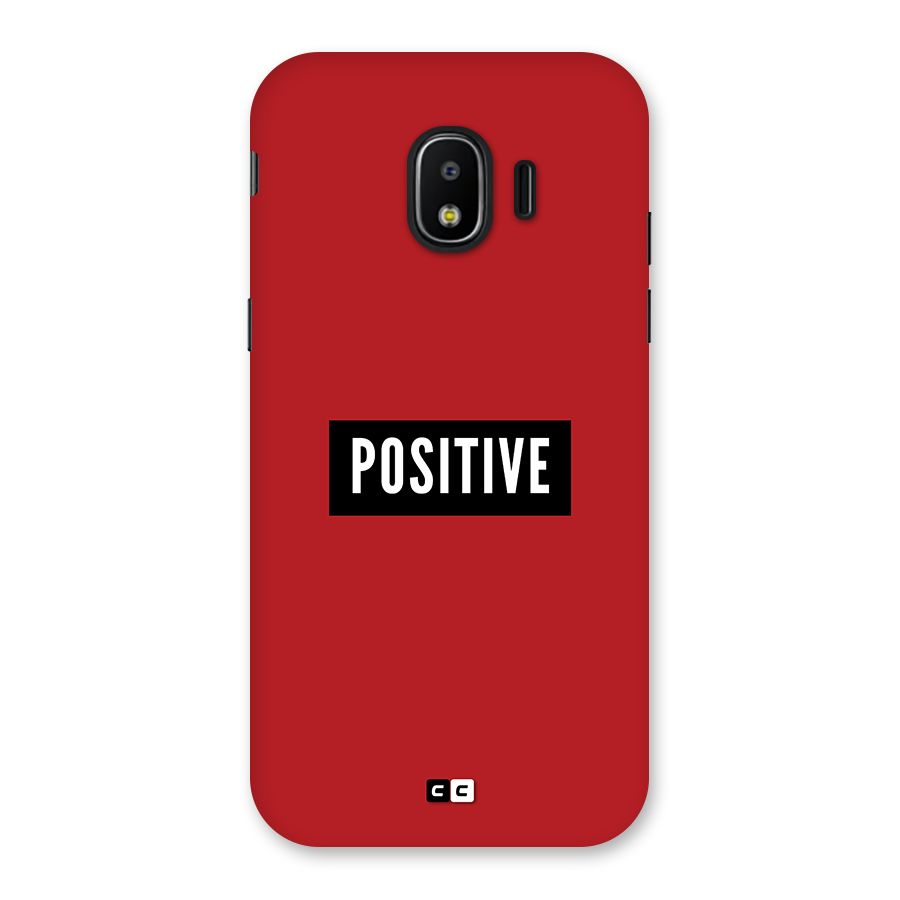 Positive Minimal Back Case for Galaxy J2 Pro 2018