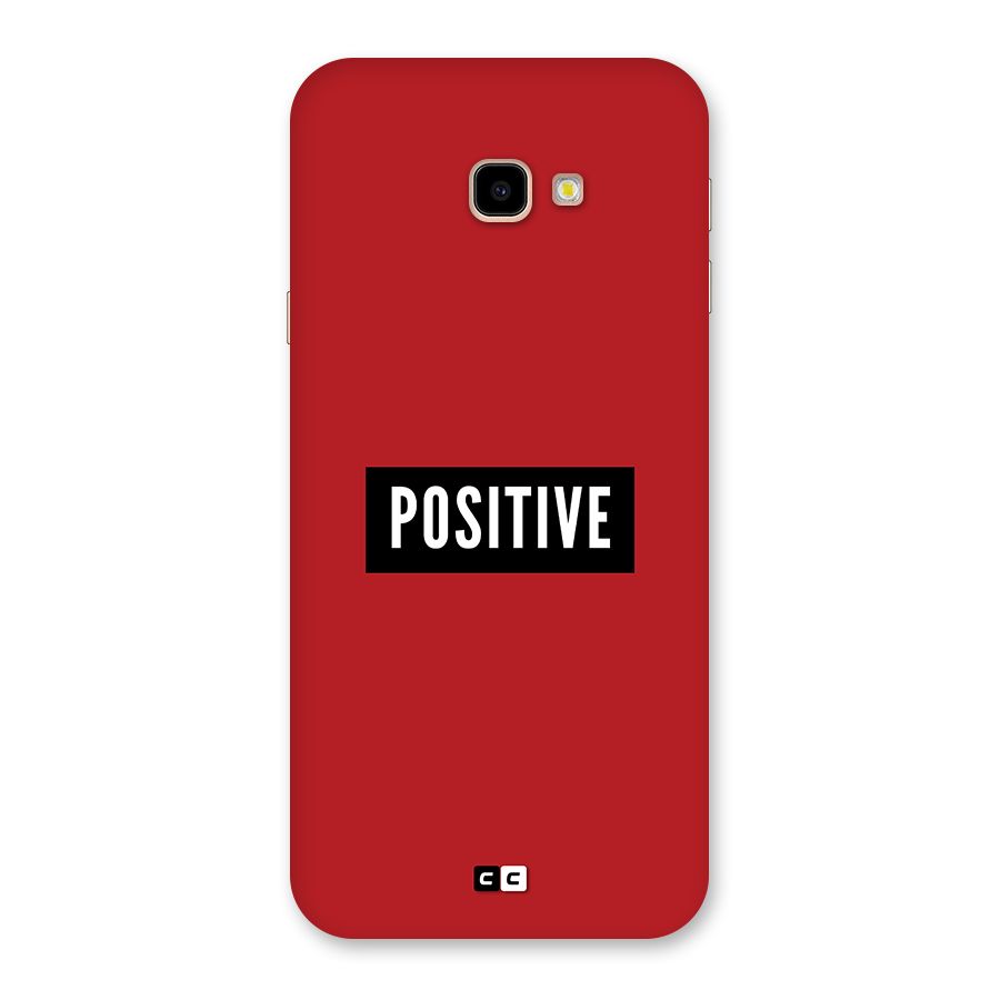 Positive Minimal Back Case for Galaxy J4 Plus